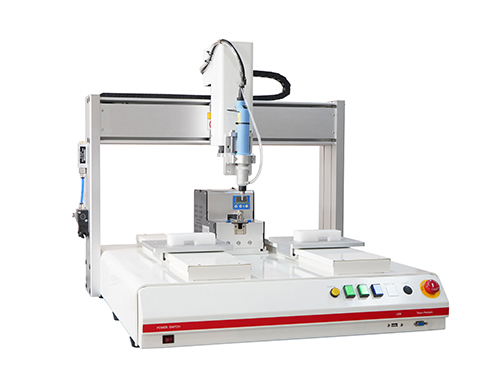 雙平臺自動鎖螺絲機